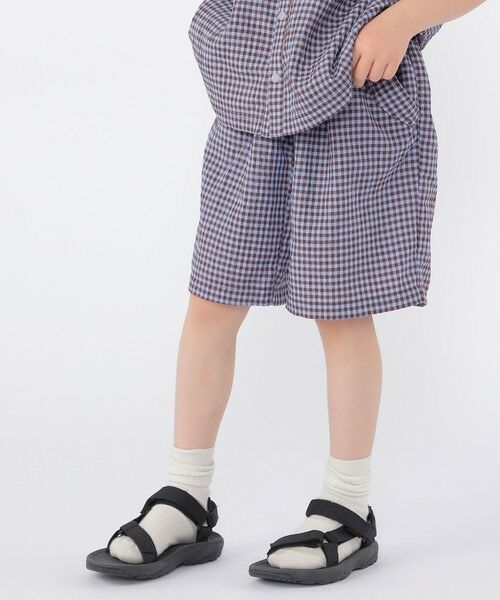 SHIPS / シップス ショート・ハーフ・半端丈パンツ | SHIPS KIDS:100〜130cm /〈UVカット/吸水速乾〉ドライタッチ ショーツ（ブラウン系）