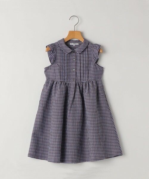 SHIPS / シップス ミニ丈・ひざ丈ワンピース | SHIPS KIDS:90cm /〈UVカット/吸水速乾〉ドライタッチ ワンピース（ブラウン系）