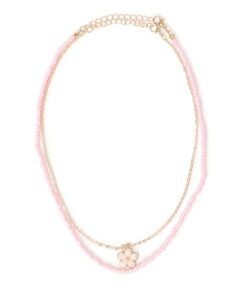 SHIPS / シップス ネックレス・ペンダント・チョーカー | SHIPS KIDS:フラワー / ストロベリー モチーフ ネックレス 2本セット