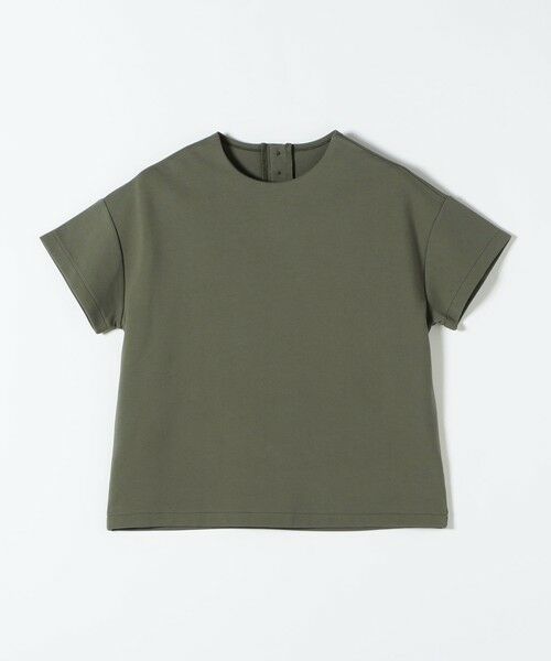 SHIPS / シップス Tシャツ | 《予約》quaranciel:〈洗濯機可能〉ライト ポンチ バッグ ボタン ショートスリーブ TEE | 詳細23