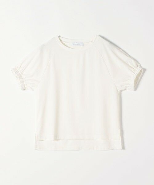 SHIPS / シップス カットソー | 《予約》quaranciel:〈洗濯機可能〉シルク ミックス パフ スリーブ プルオーバー | 詳細7