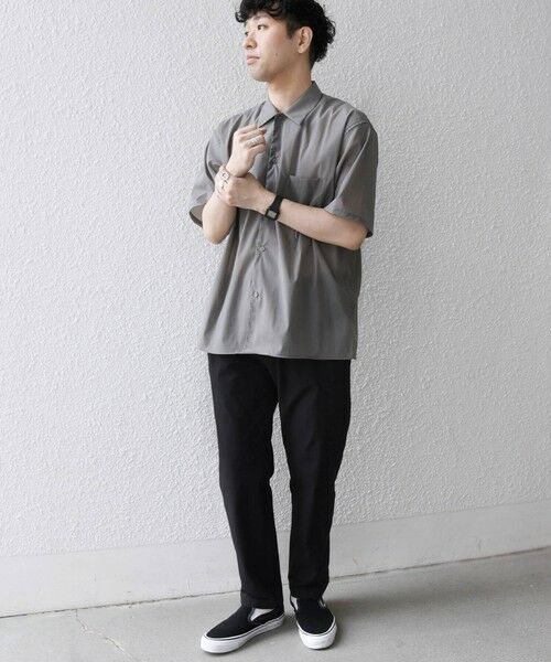 SHIPS / シップス シャツ・ブラウス | SHIPS any:〈接触冷感/UVカット〉VEILICE レギュラーカラー ポケット シャツ(セットアップ対応) ◆ | 詳細1
