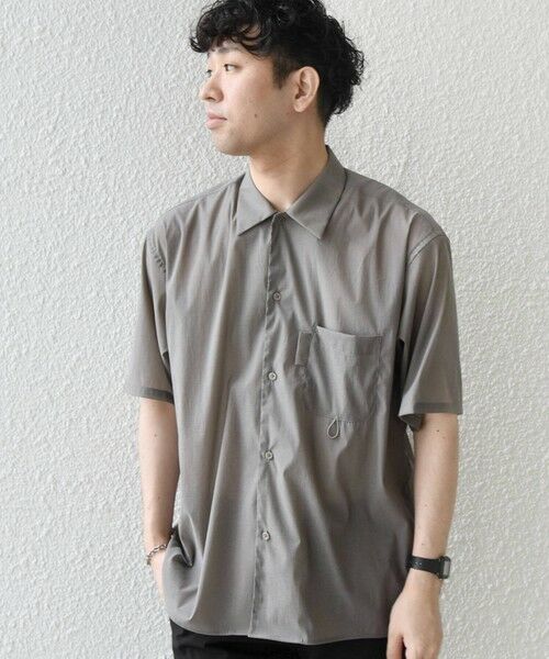 SHIPS / シップス シャツ・ブラウス | SHIPS any:〈接触冷感/UVカット〉VEILICE レギュラーカラー ポケット シャツ(セットアップ対応) ◆ | 詳細3