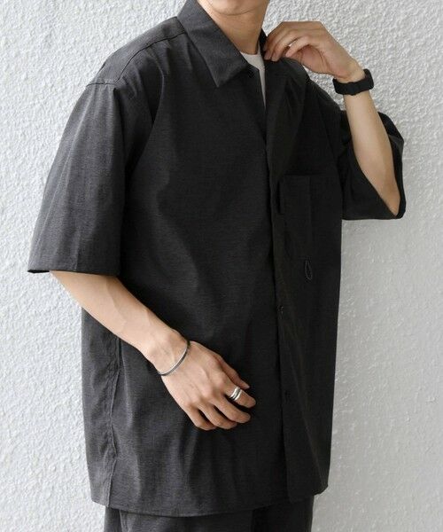 SHIPS / シップス シャツ・ブラウス | SHIPS any:〈接触冷感/UVカット〉VEILICE レギュラーカラー ポケット シャツ(セットアップ対応) ◆ | 詳細13