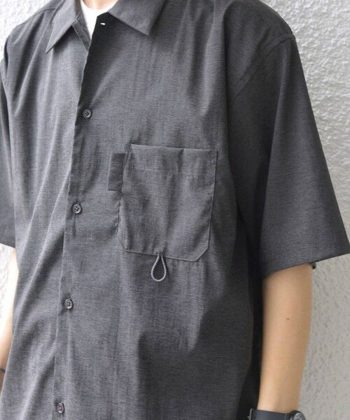 SHIPS / シップス シャツ・ブラウス | SHIPS any:〈接触冷感/UVカット〉VEILICE レギュラーカラー ポケット シャツ(セットアップ対応) ◆ | 詳細14