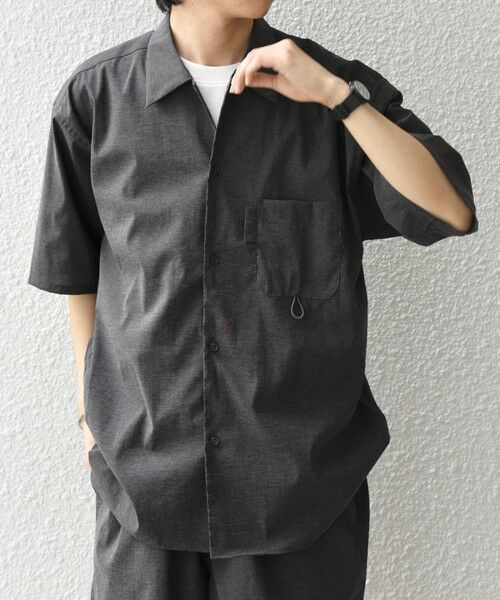 SHIPS / シップス シャツ・ブラウス | SHIPS any:〈接触冷感/UVカット〉VEILICE レギュラーカラー ポケット シャツ(セットアップ対応) ◆ | 詳細11