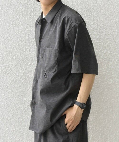 SHIPS / シップス シャツ・ブラウス | SHIPS any:〈接触冷感/UVカット〉VEILICE レギュラーカラー ポケット シャツ(セットアップ対応) ◆ | 詳細12