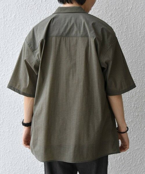 SHIPS / シップス シャツ・ブラウス | SHIPS any:〈接触冷感/UVカット〉VEILICE レギュラーカラー ポケット シャツ(セットアップ対応) ◆ | 詳細22