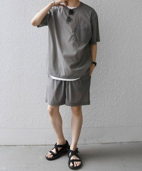 SHIPS / シップス シャツ・ブラウス | SHIPS any:〈接触冷感/UVカット〉VEILICE リラックス ポケット Tシャツ(セットアップ対応)◆ | 詳細1
