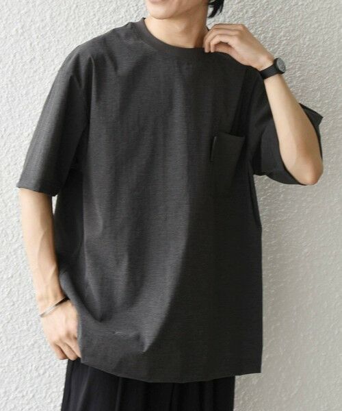 SHIPS / シップス シャツ・ブラウス | SHIPS any:〈接触冷感/UVカット〉VEILICE リラックス ポケット Tシャツ(セットアップ対応)◆ | 詳細13