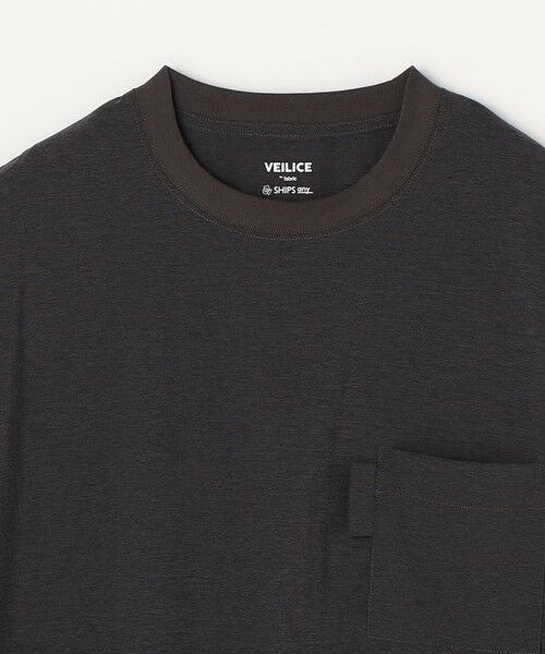 SHIPS / シップス シャツ・ブラウス | SHIPS any:〈接触冷感/UVカット〉VEILICE リラックス ポケット Tシャツ(セットアップ対応)◆ | 詳細15