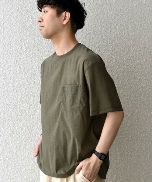 SHIPS / シップス シャツ・ブラウス | SHIPS any:〈接触冷感/UVカット〉VEILICE リラックス ポケット Tシャツ(セットアップ対応)◆ | 詳細26