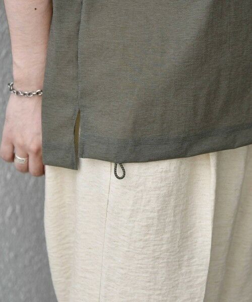 SHIPS / シップス シャツ・ブラウス | SHIPS any:〈接触冷感/UVカット〉VEILICE リラックス ポケット Tシャツ(セットアップ対応)◆ | 詳細28
