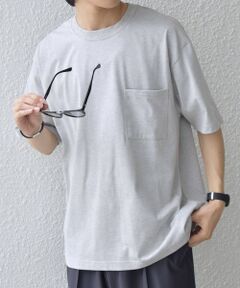 SHIPS / シップス Tシャツ | SHIPS any:〈接触冷感/吸水速乾/UVカット/遮熱〉Raylock ダブルフェイス ポケット Tシャツ