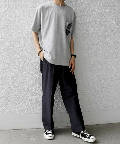 SHIPS / シップス Tシャツ | SHIPS any:〈接触冷感/吸水速乾/UVカット/遮熱〉Raylock ダブルフェイス ポケット Tシャツ | 詳細2