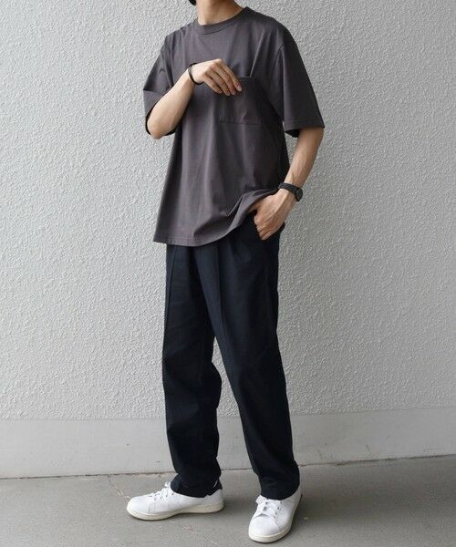 SHIPS / シップス Tシャツ | SHIPS any:〈接触冷感/吸水速乾/UVカット/遮熱〉Raylock ダブルフェイス ポケット Tシャツ | 詳細6