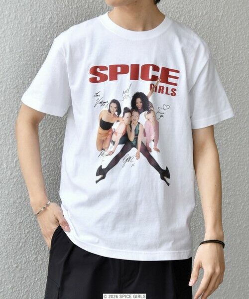 SHIPS / シップス Tシャツ | GOOD ROCK SPEED: ミュージック グラフィック プリント バンド Tシャツ 26SS◇(ホワイト)