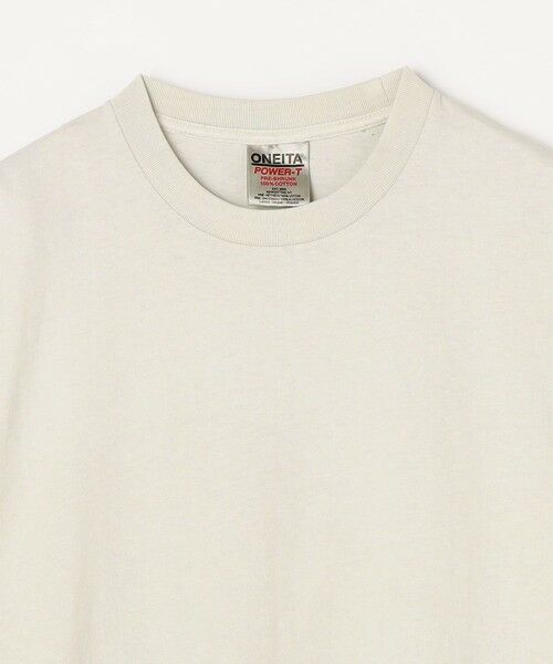 SHIPS / シップス Tシャツ | 【SHIPS any別注】ONEITA:〈洗濯機可能〉ピグメント ダイ リラックス Tシャツ◆ | 詳細7