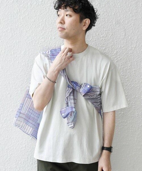 SHIPS / シップス Tシャツ | 【SHIPS any別注】ONEITA:〈洗濯機可能〉ピグメント ダイ リラックス Tシャツ◆ | 詳細3