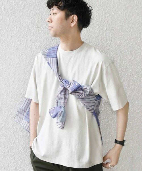 SHIPS / シップス Tシャツ | 【SHIPS any別注】ONEITA:〈洗濯機可能〉ピグメント ダイ リラックス Tシャツ◆ | 詳細4