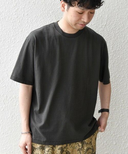 SHIPS / シップス Tシャツ | 【SHIPS any別注】ONEITA:〈洗濯機可能〉ピグメント ダイ リラックス Tシャツ◆ | 詳細17