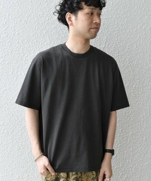 SHIPS / シップス Tシャツ | 【SHIPS any別注】ONEITA:〈洗濯機可能〉ピグメント ダイ リラックス Tシャツ◆ | 詳細15