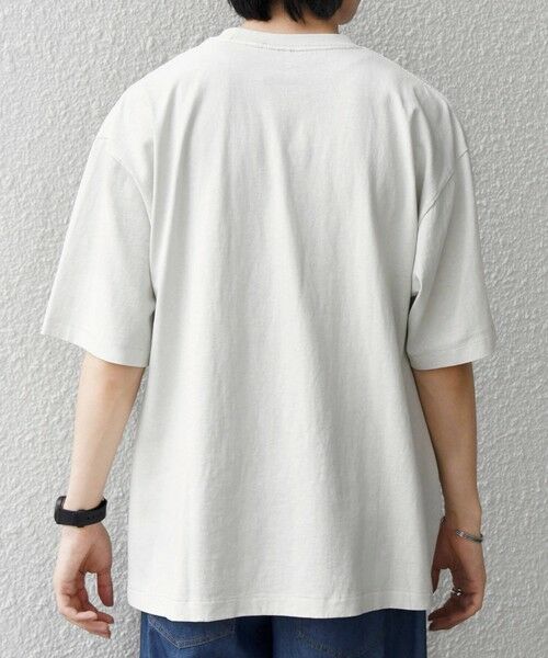 SHIPS / シップス Tシャツ | 【SHIPS any別注】ONEITA:〈洗濯機可能〉ピグメント ダイ リラックス プリント Tシャツ◆ | 詳細5