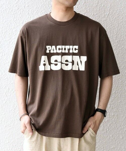 SHIPS / シップス Tシャツ | 【SHIPS any別注】ONEITA:〈洗濯機可能〉ピグメント ダイ リラックス プリント Tシャツ◆ | 詳細17