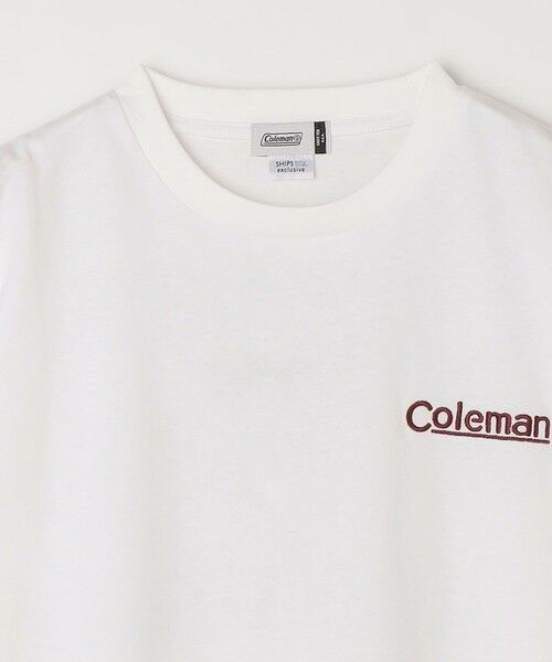 SHIPS / シップス Tシャツ | 【SHIPS any別注】Coleman: ランタン プリント ロゴ 刺繍 Tシャツ◇ | 詳細9