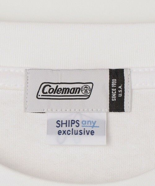 SHIPS / シップス Tシャツ | 【SHIPS any別注】Coleman: ランタン プリント ロゴ 刺繍 Tシャツ◇ | 詳細12