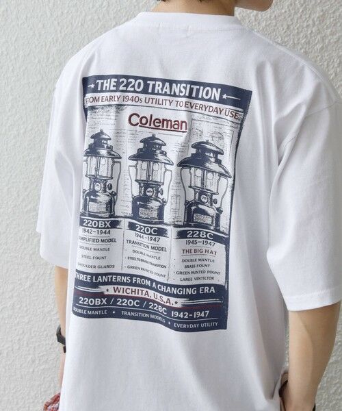 SHIPS / シップス Tシャツ | 【SHIPS any別注】Coleman: ランタン プリント ロゴ 刺繍 Tシャツ◆ | 詳細5