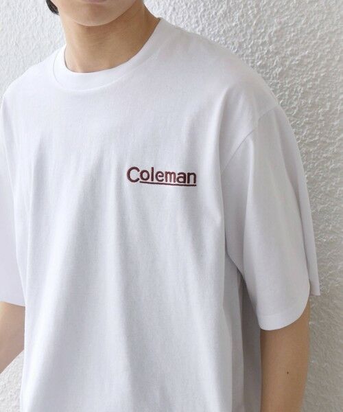 SHIPS / シップス Tシャツ | 【SHIPS any別注】Coleman: ランタン プリント ロゴ 刺繍 Tシャツ◆ | 詳細6
