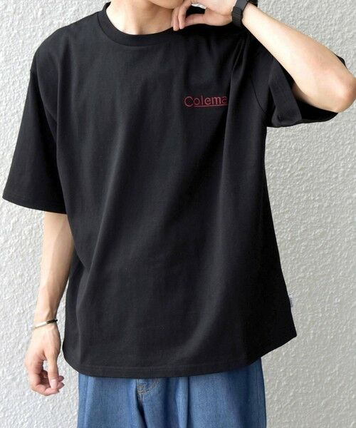 SHIPS / シップス Tシャツ | 【SHIPS any別注】Coleman: ランタン プリント ロゴ 刺繍 Tシャツ◆ | 詳細9