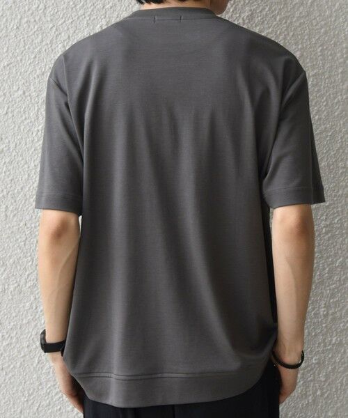 SHIPS / シップス Tシャツ | SHIPS any:〈接触冷感/UVカット〉ソフト スムース リラックス ポケット Tシャツ◆ | 詳細13