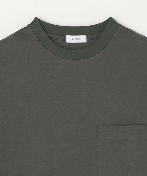 SHIPS / シップス Tシャツ | SHIPS any:〈接触冷感/UVカット〉ソフト スムース リラックス ポケット Tシャツ◆ | 詳細15