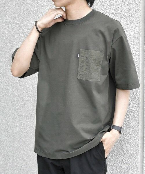 SHIPS / シップス Tシャツ | 【WEB限定】SHIPS any: リラックス ナイロンポケット クルーネック Tシャツ◆ | 詳細11