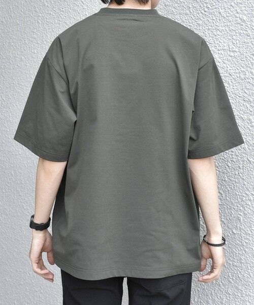 SHIPS / シップス Tシャツ | 【WEB限定】SHIPS any: リラックス ナイロンポケット クルーネック Tシャツ◆ | 詳細12