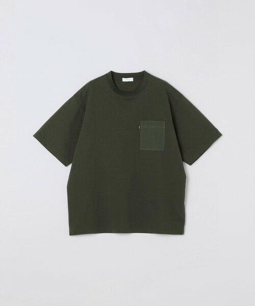 SHIPS / シップス Tシャツ | 【WEB限定】SHIPS any:〈撥水加工〉リラックス ナイロンポケット クルーネック Tシャツ◇ | 詳細15