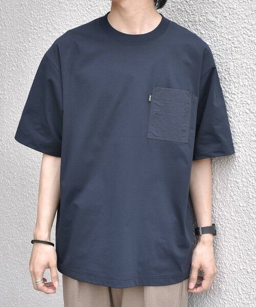 SHIPS / シップス Tシャツ | 【WEB限定】SHIPS any: リラックス ナイロンポケット クルーネック Tシャツ◆ | 詳細15