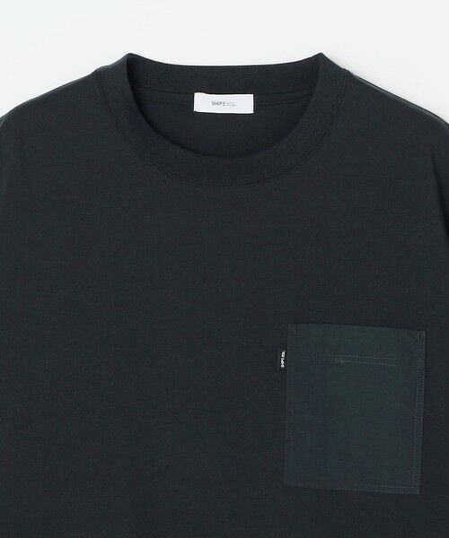 SHIPS / シップス Tシャツ | 【WEB限定】SHIPS any:〈撥水加工〉リラックス ナイロンポケット クルーネック Tシャツ◇ | 詳細24