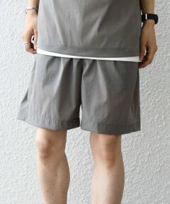 SHIPS / シップス ショート・ハーフ・半端丈パンツ | SHIPS any:〈接触冷感/UVカット〉VEILICE イージーショーツ(セットアップ対応)◆