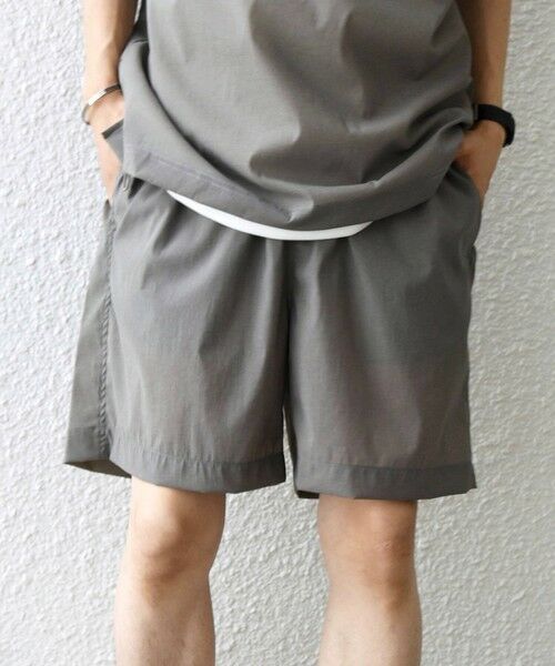 SHIPS / シップス ショート・ハーフ・半端丈パンツ | SHIPS any:〈接触冷感/UVカット〉VEILICE イージーショーツ(セットアップ対応)◆ | 詳細3