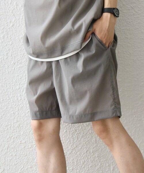 SHIPS / シップス ショート・ハーフ・半端丈パンツ | SHIPS any:〈接触冷感/UVカット〉VEILICE イージーショーツ(セットアップ対応)◆ | 詳細4