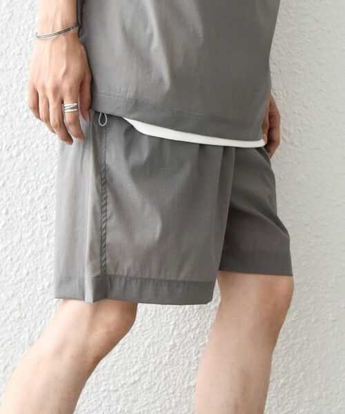 SHIPS / シップス ショート・ハーフ・半端丈パンツ | SHIPS any:〈接触冷感/UVカット〉VEILICE イージーショーツ(セットアップ対応)◆ | 詳細5