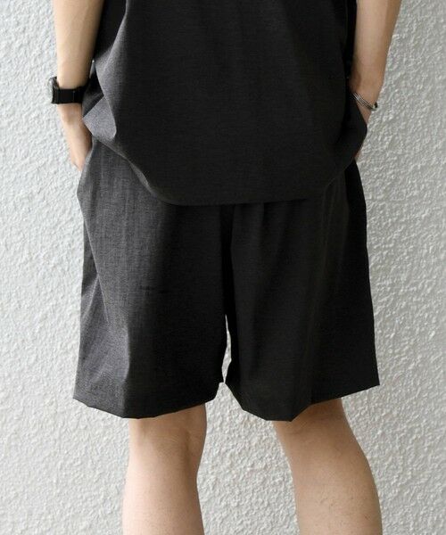 SHIPS / シップス ショート・ハーフ・半端丈パンツ | SHIPS any:〈接触冷感/UVカット〉VEILICE イージーショーツ(セットアップ対応)◆ | 詳細23