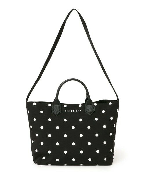 SHIPS / シップス トートバッグ | SHIPS any:〈撥水加工〉A4 ドット 2WAY トートバッグ | 詳細14