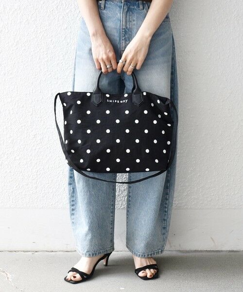 SHIPS / シップス トートバッグ | 《予約》SHIPS any: A4 ドット 2WAY トートバッグ | 詳細2