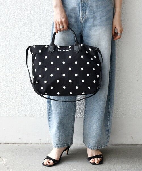 SHIPS / シップス トートバッグ | 《予約》SHIPS any: A4 ドット 2WAY トートバッグ | 詳細3