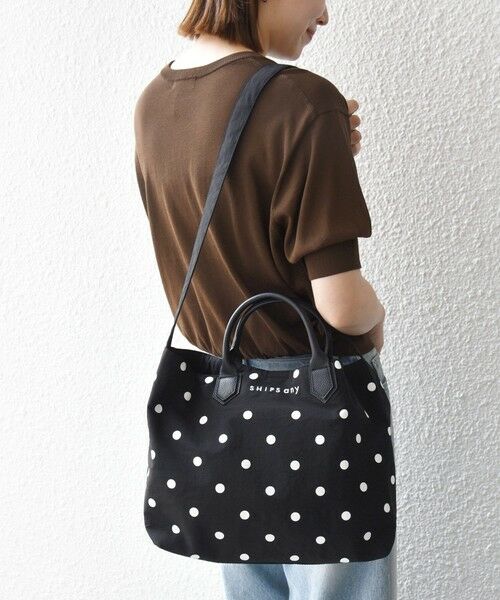 SHIPS / シップス トートバッグ | 《予約》SHIPS any: A4 ドット 2WAY トートバッグ | 詳細5