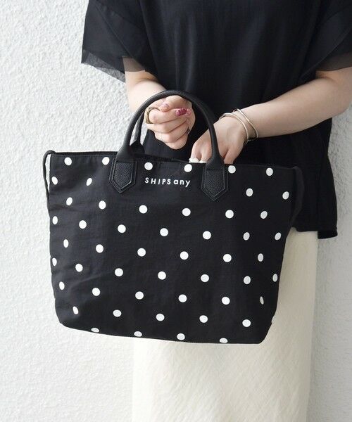SHIPS / シップス トートバッグ | 《予約》SHIPS any: A4 ドット 2WAY トートバッグ | 詳細7